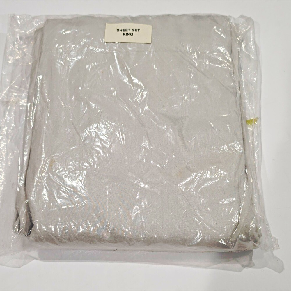 King Size Gray Sheet Set Bed Sheets for King Bed